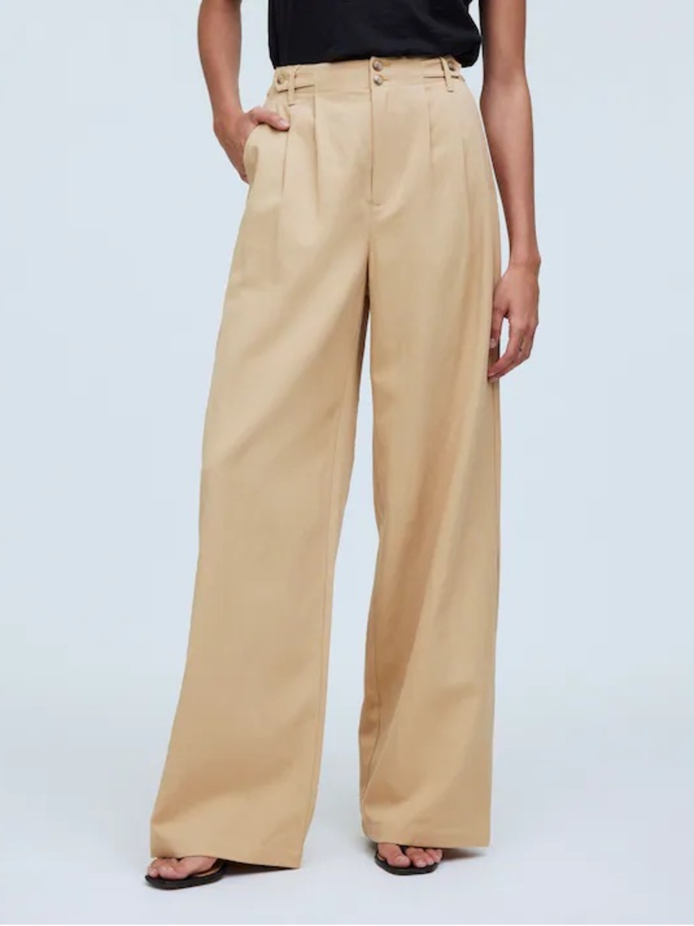 Madewell The Harlow Wide Leg Pant